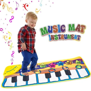 

Kids Rug Baby Play Developing Mat Crawling Pad Children Piano Music Carpets Educational Toys Feet Touch Game Musical Blanket