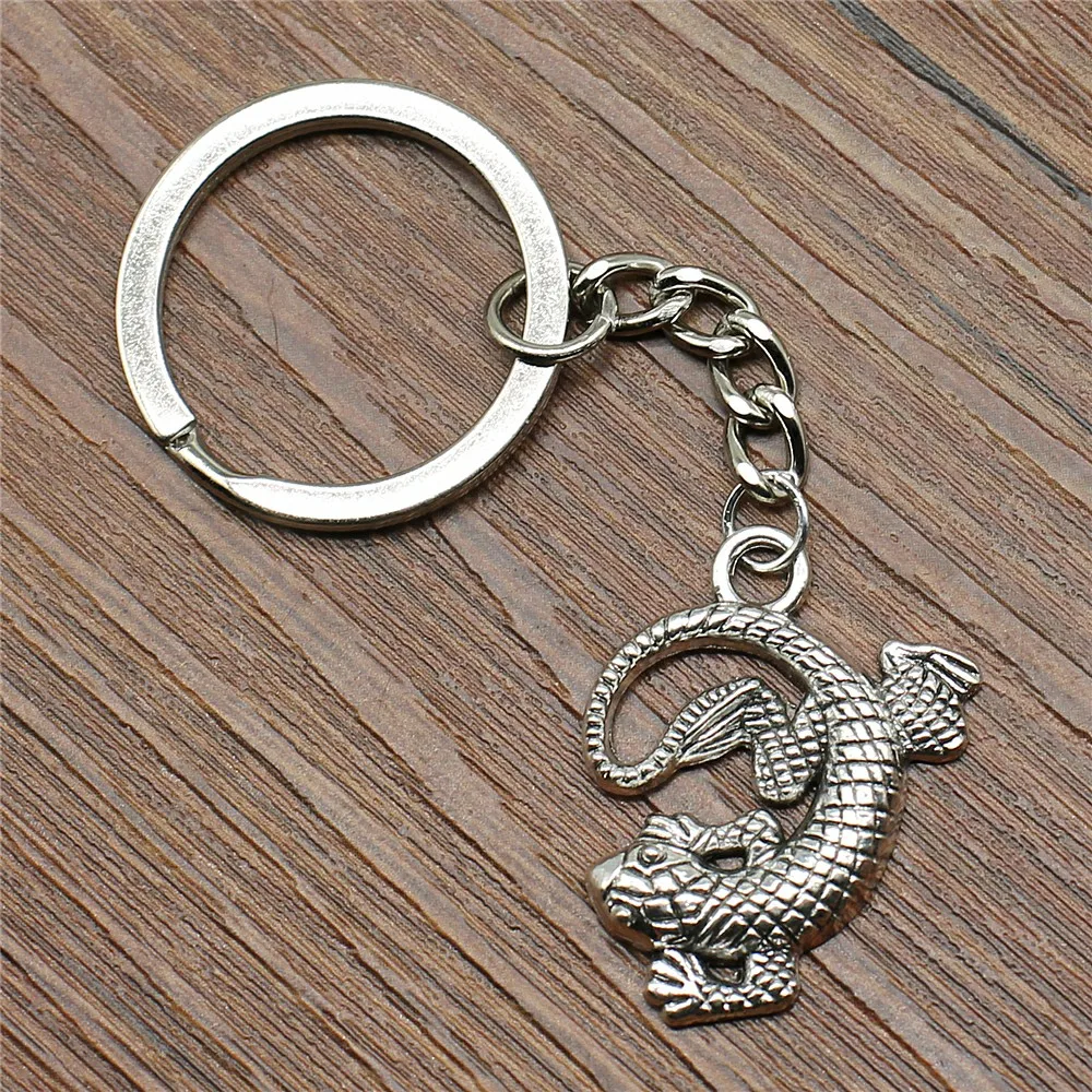 10 шт. брелок змея рептилия брелок сумка подарок для бойфренда - Цвет: Gecko
