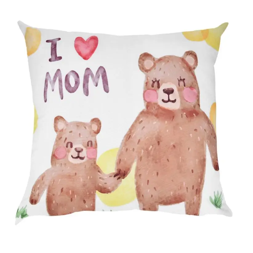 Pillow Neck Pillows Happy Mother's Day Print Pillow Case