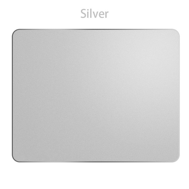 alloy Mouse Pad with Non-Slip Rubber Foot Pad anti slip Mousepad Gaming Mat Mouse Office Supplies