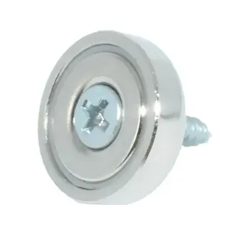 

Garage Magnet 6KG Pull Pot Magnets with Screws Countersunk Hole Neodymium NdFeB Key Hanger Tools Organizer 10pcs