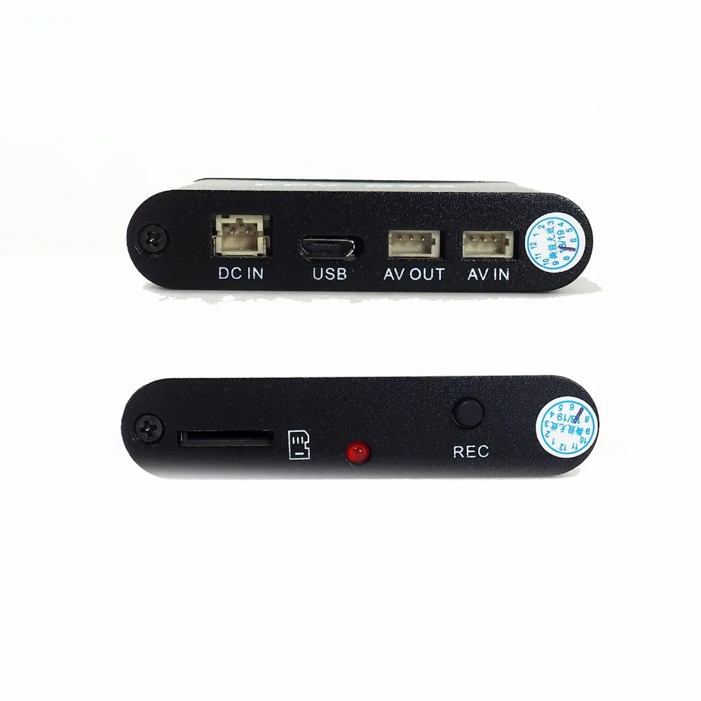 Видеорегистратор D1M FPV AV DVR Micro 1CH 1280x720 30f/s HD с поддержкой 32G TF карты работает