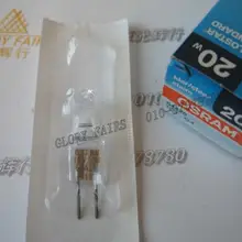 2 шт., OSRAM 64425 12V 20W лампа, HALOSTAR стандарт, 2800K 320LM, 12V20W G4 Вольфрамовая галогенная лампа