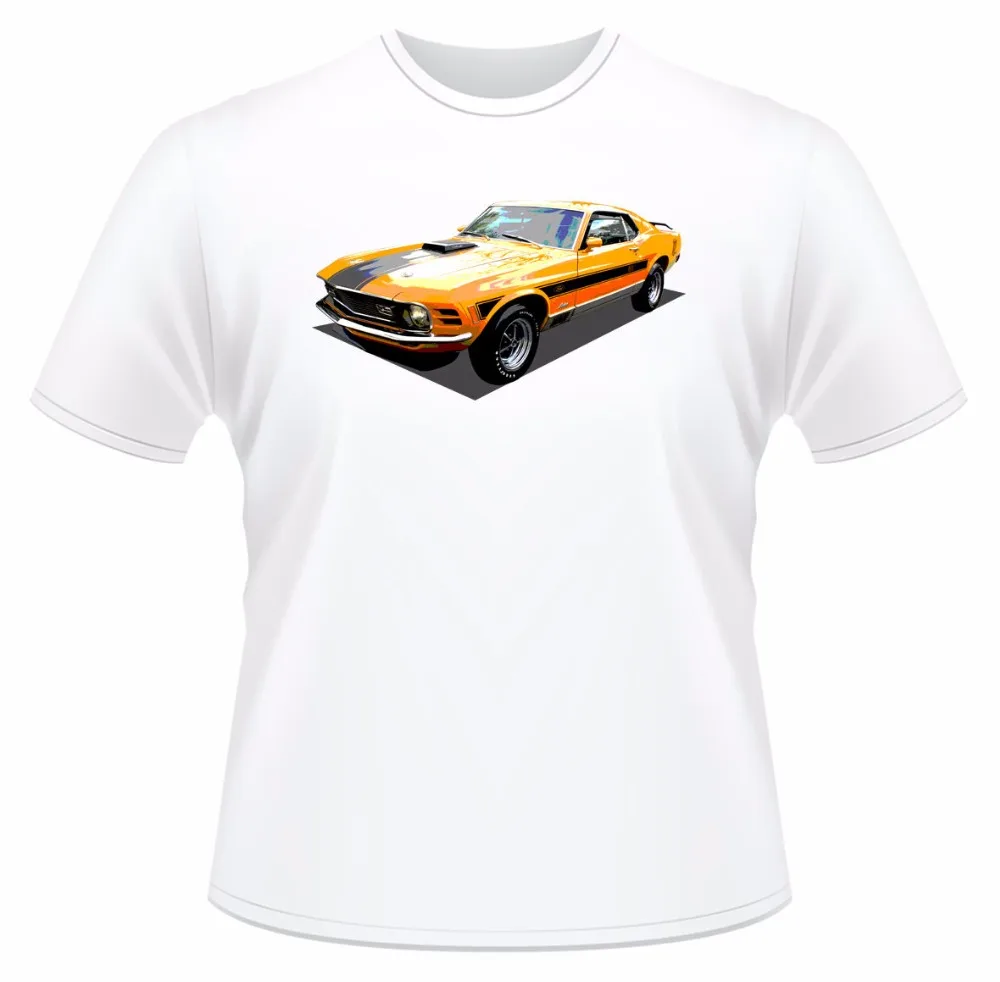 Футболки 2019 1970 Mustang Mach I Ideal подарок на день рождения или баскетбольный мяч