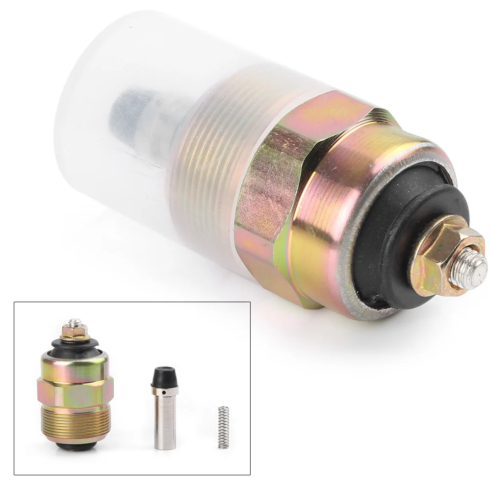 VE style fuel shut off solenoid switch for 5.9L 5.9 12v Dodge 1988 1993 Automobile Car Parts