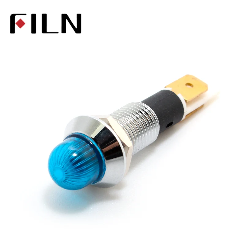 metal 12v indicator light