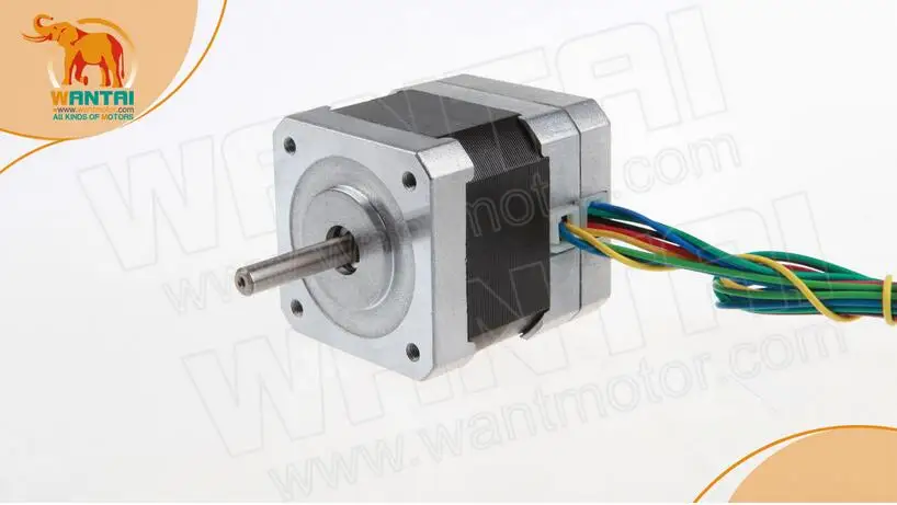 Высокое качество! Wantai Nema17 бесщеточный двигатель 4000 об./мин. 52W24VDC 3PHS 42BLF02 ЧПУ CE ISO ROHS
