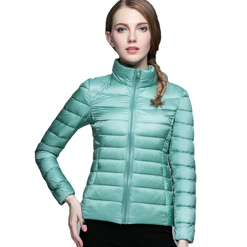 incredible  Hot Winter Coats Women Jackets Casual Stand Collar Long Sleeve Coat Solid Slim Jacket Ladies Fashio