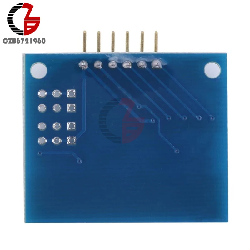 5 шт. 4-канальный цифровой емкостный сенсорный экран Сенсор модуль коммутатора кнопка для Arduino TTP224