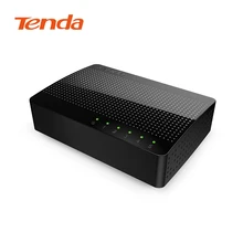 Tenda SG105 сетевой гигабитный коммутатор с 5 портами 10/100/1000 Мбит/с быстрый Ethernet коммутатор Lan концентратор полный/полудуплексный обмен для дома