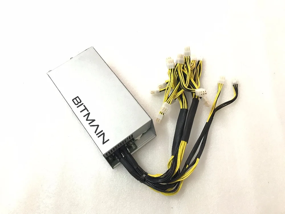 KUANGCHENG Antminer 1600 Вт s9/S7/S5/S4/S4 + 12 В источника питания BITMAIN APW3 + + для одного S9 или один L3 + или один D3