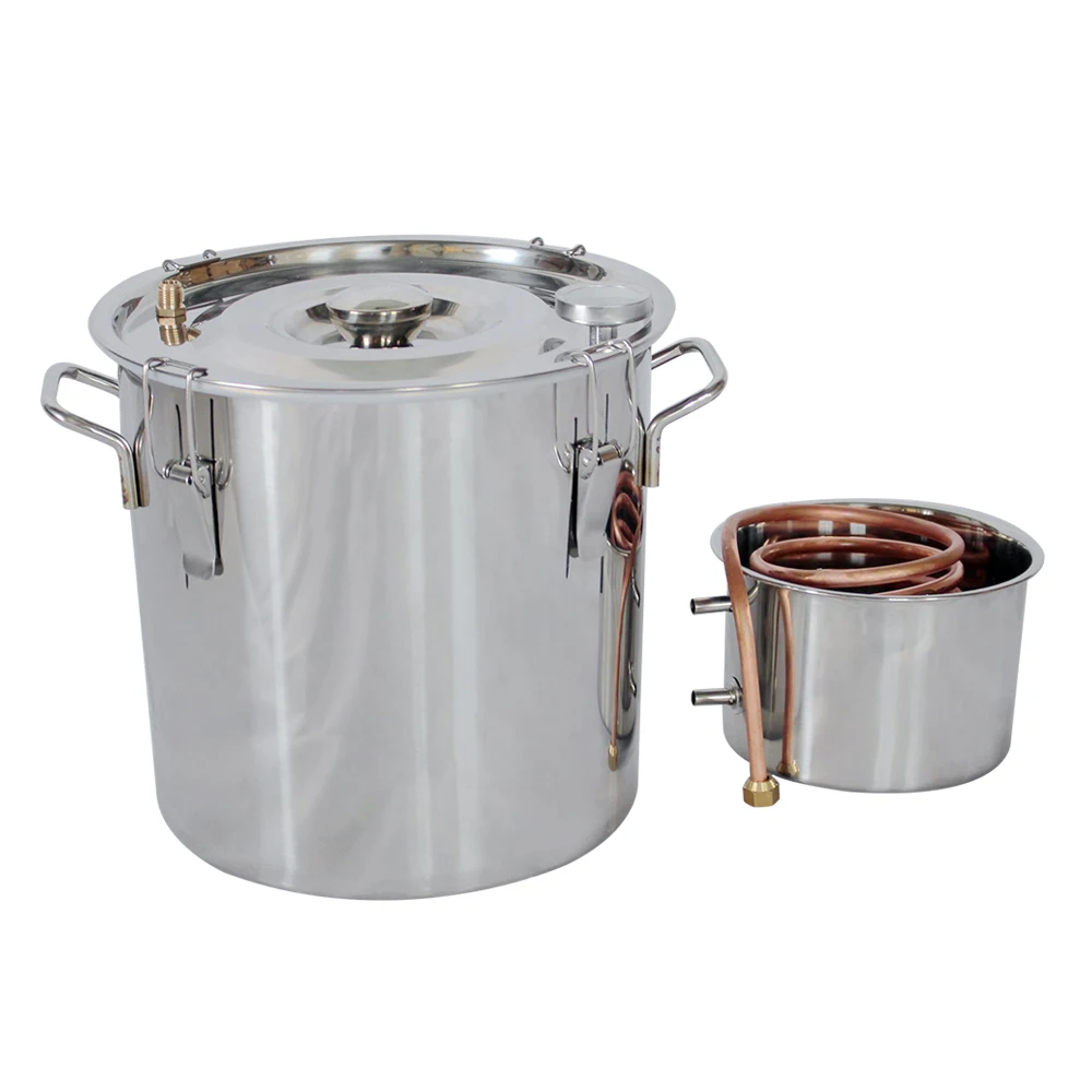 

5 gallons Water Alcohol Wine Distiller Stainless Copper for Aroma Essential oils