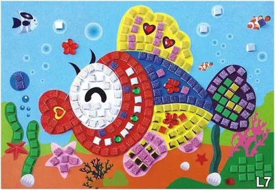Детская Хрустальная мозаика ручной работы EVA губка наклейки паста бумага детский сад DIY набор игрушки подарок - Цвет: Сливовый