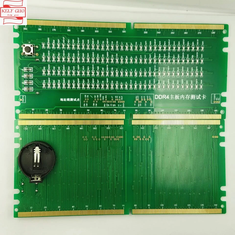 Chipsetclub Laptop Notebook Memory DDR3 Test Card SO-UDIMM 204-Pin Out LED Light Tester Chipsetclub Laptop Notebook Memory DDR3 Test Card SO-UDIMM 204-Pin Out LED Light Tester