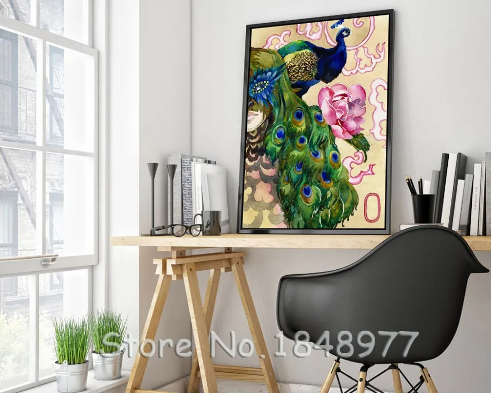 Yang Modern Chinese Style Kaligrafi Dekorasi Dinding Seni Yang Yang Modern Chinese Style Kaligrafi Dekorasi Dinding Seni Yang