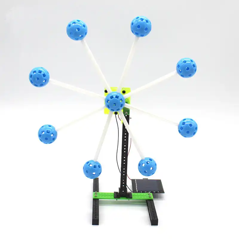 創造科学実験 Diy ソーラーエネルギー観覧車手作りおもちゃ子供パズル組み立てキット物理教育資源 Aliexpress