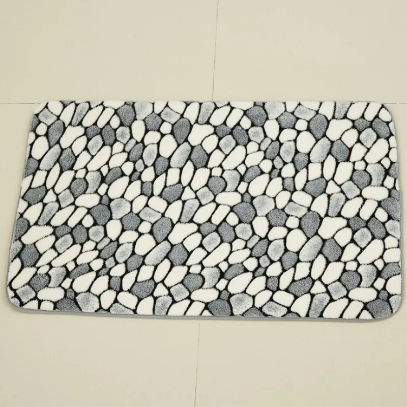 1pc Memory Foam Absorbent Bathroom Mat Pad Doormat Door Mat Slip-resistant Pad Bathroom Shower Bath Mats 9