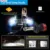 Новый 55 Вт V6 H4 H7 H8 H11 H15 5202 9005 9006 9012 D2S PSX24W PSX26W водить автомобиль Фары для авто преобразования комплект w/auto level лампа Бусины
