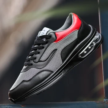

New Comfortable Outdoor Brand Sneakers Men's Mesh Breathable Sports Shoes High Quality Non-slip Air Cushion Man Running Shoes
