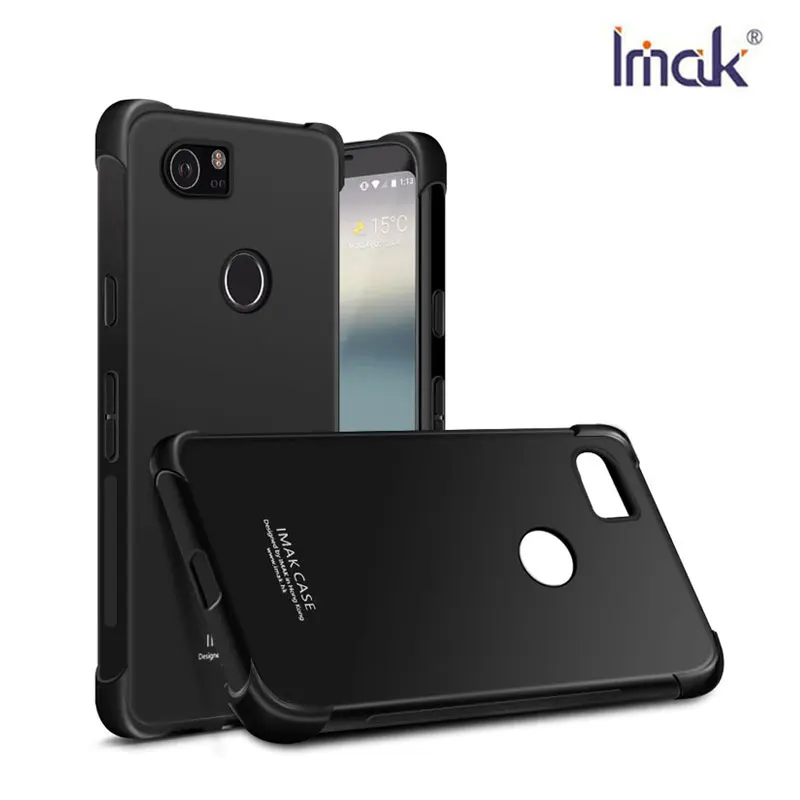

IMAK sFor Google Pixel 2 XL Case Cover Shock-resistant Shockproof Silicone Soft Transparent TPU Cover Case For Google Pixel 2 XL