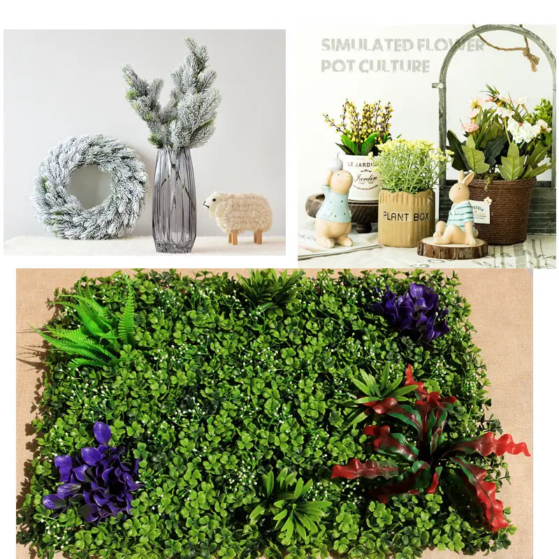 Lucia Crafts 1 связка пластиковые искусственные растения для дома Свадебная вечеринка