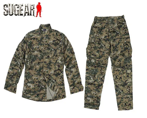 

MCCUU Tactical Training Button Shirt&Pants Uniform Outdoor Hunting Hunting Shooting Waterproof Windproof Breathable Jacket Suit
