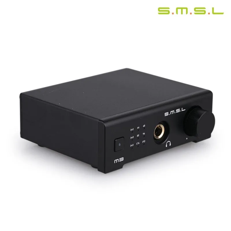 

SMSL M3 DAC Headphone Amplifier AMP CS4398 OTG/PC USB/Optical/Coaxial All-in-one Hifi 24Bit 96KHZ USB Hd For Hifi Audio Decoder