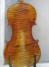Master 4/4 Violin Stradi model 1pc flamed maple back nice tone violin NO2