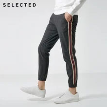 купить! SELECTED Мужские осенние брюки из 100% хлопка в клетку с лодыжкой S