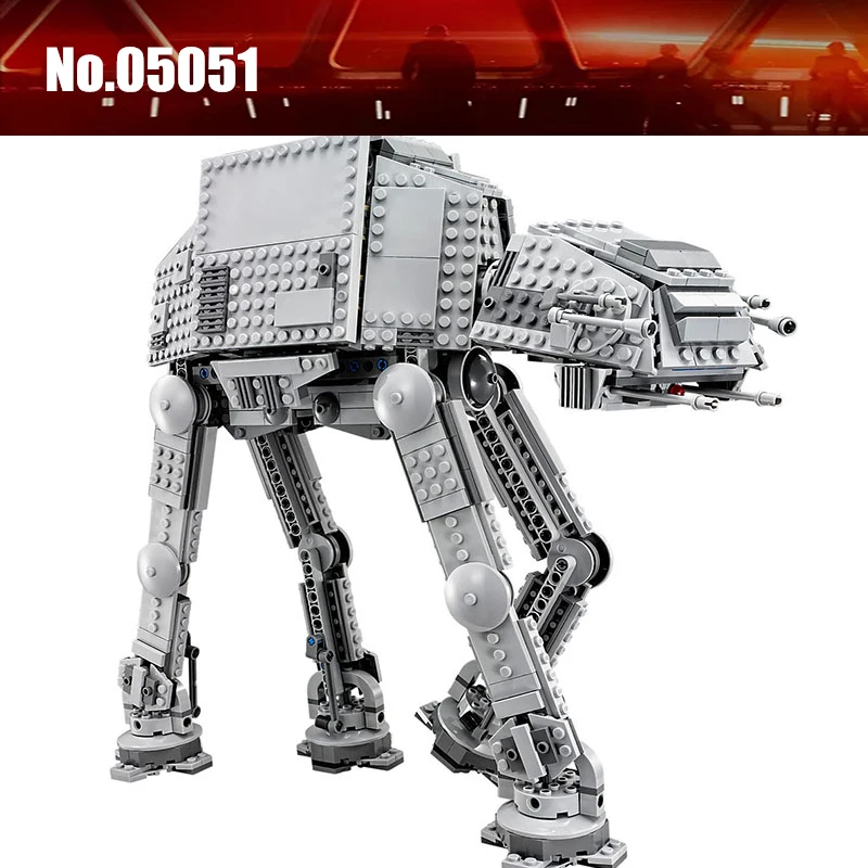 

1206pcs Force Awaken AT-AT Transportation Armored Robot diy Building Blocks Compatible with Legoingly Star Wars 75054 toys gift