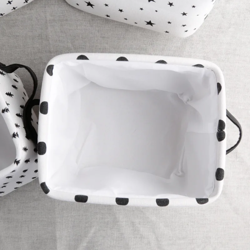 سطح المكتب سلة التخزين أشتات الملابس الداخلية لعبة صندوق تخزين التجميل كتاب المنظم القرطاسية سلة الغسيل النسيج BasketsW0450 سطح المكتب سلة التخزين أشتات الملابس الداخلية لعبة صندوق تخزين التجميل كتاب المنظم القرطاسية سلة الغسيل النسيج BasketsW0450