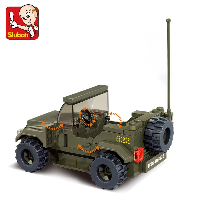 Sluban модель здания совместима B0296 121 шт строительные наборы Классические игрушки