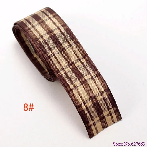 free shipping 1 25mm width MOQ is 50 yard styles polyester scottish font b tartan b