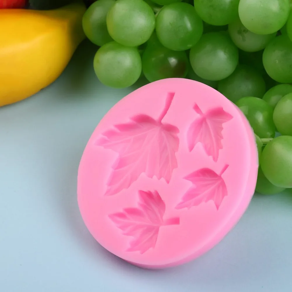 

Maple Leaf 3D Silicone Mold Chocolate Candy Fondant Cake Decorating Tools Cupcake Soap Candle Gum Paste Molds