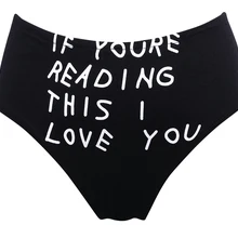 Горячие бикини Лето Для женщин письмо черный Нижнее Бельё для девочек купальный Купальники для малышек