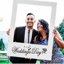 Креативная Романтическая Свадебная фоторамка фото стенд Свадебные сувениры реквизит DIY Юбилей/украшение свадебной вечеринки