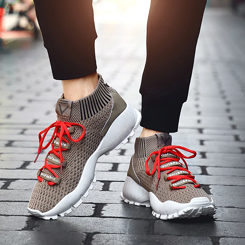 MSFSIR New Arrivals Running Shoes For Men Summer Breathable Mesh Male Sneakers Athletic Jogging Men Sport Shoes Man Brand