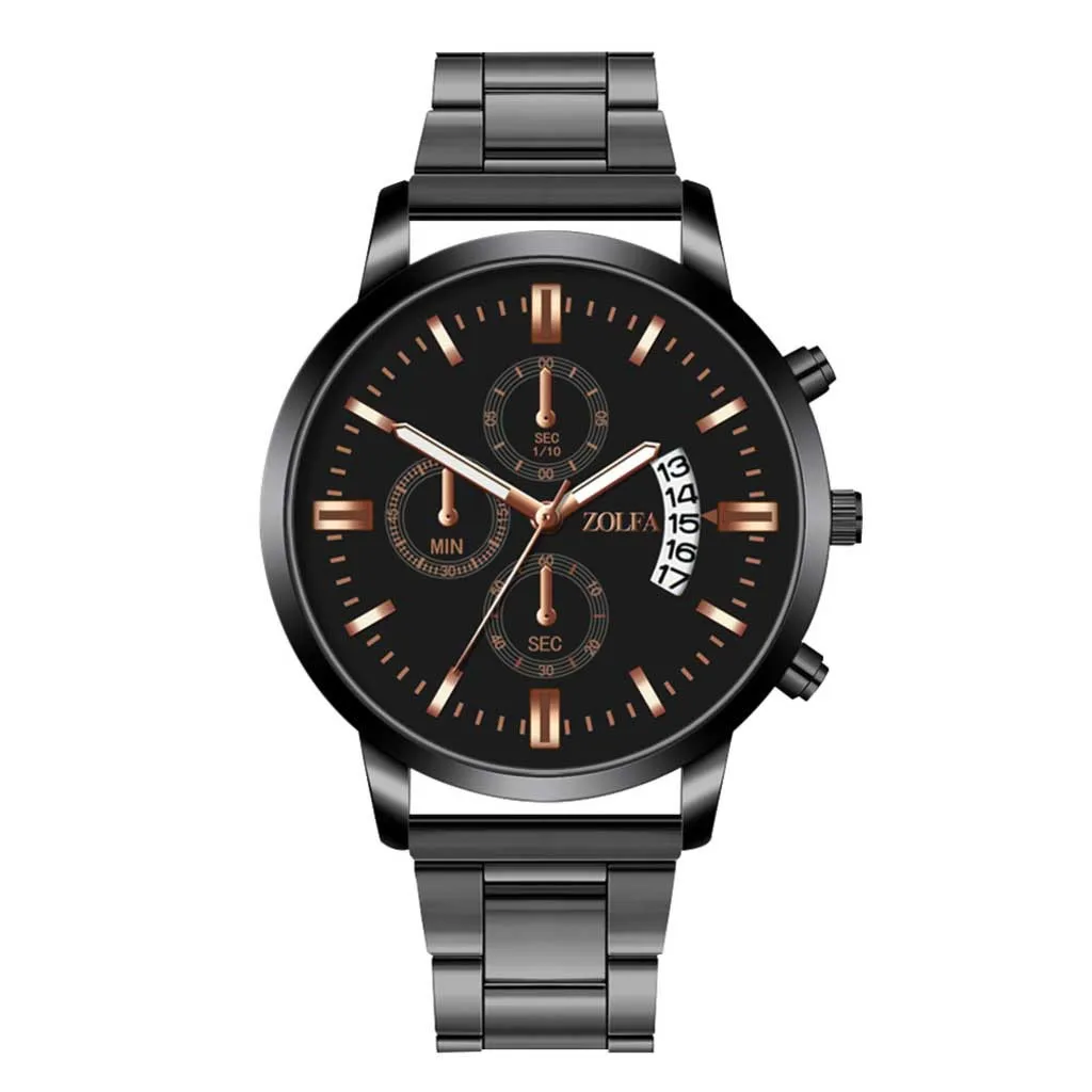 

Men'S Watch 2019 Luxury Watches Quartz Watch Stainless Steel Dial Casual Bracele Watch Relogio Masculino