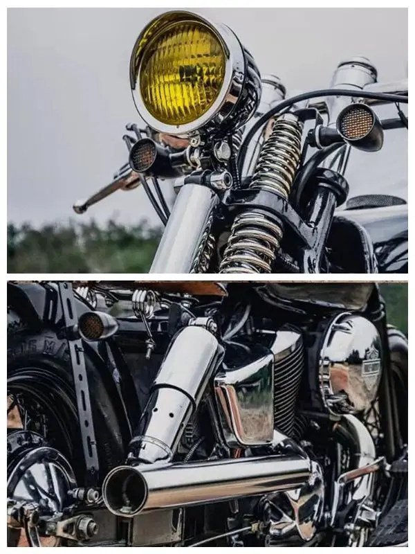 Металл. Светодиодный указатель поворота для Yamaha VStar 400 650 1100 1300 Virago Xv 250 535 750 Road Star