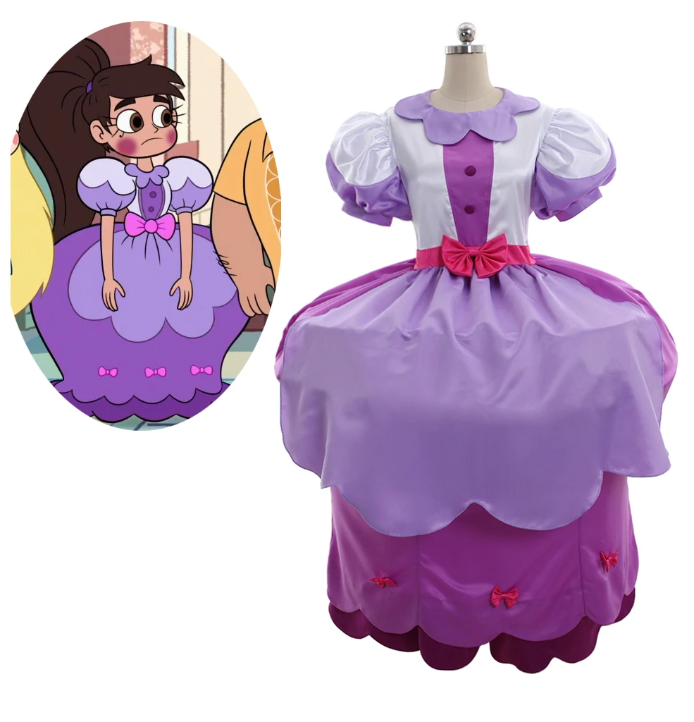 Cosplaydiy аниме мультфильм звезда против силы злых Eclipsa бабочка Косплей Костюм