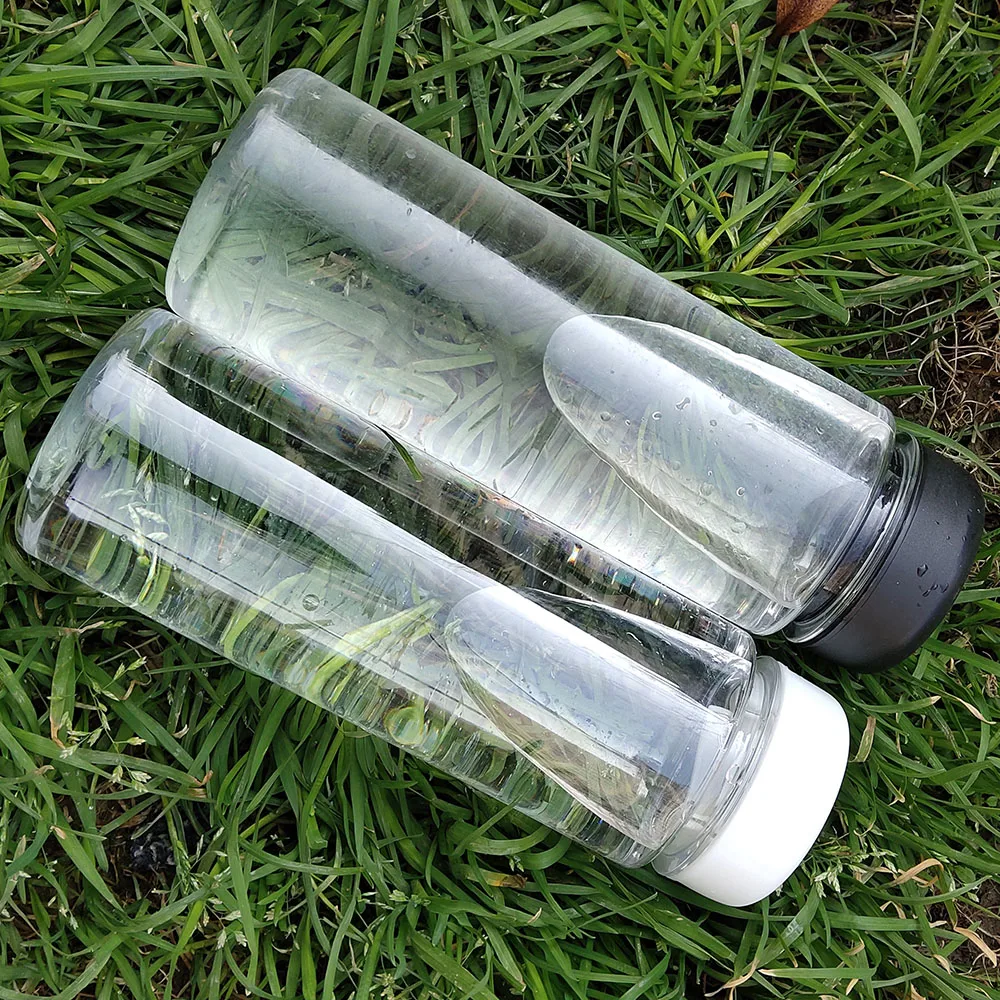 

My Lemon Juice Fruit Sport Travel Outdoor Climbing Water Bottles Transparent Heat Resistant Leakproof PC Good Bottles With Cover