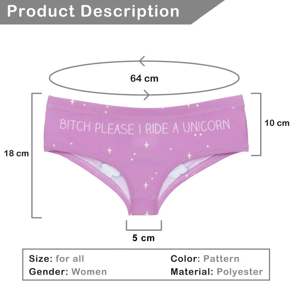 Sexy Lingerie New 3D Printing Animal Cat Unicorn Lion Dog Monkey Women Thong Bragas Culotte Femme Sexy Panties