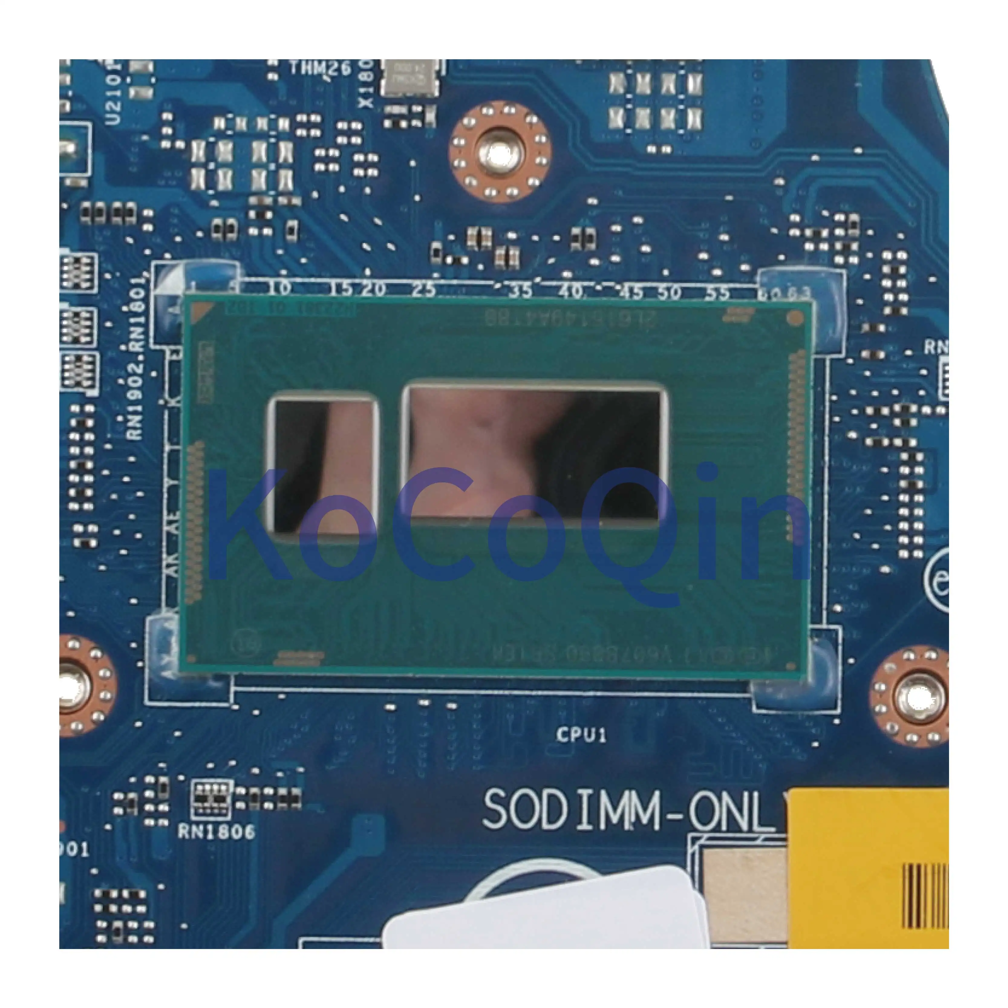 Kocoqin-placa-mãe para Computador Notebook Dell I34005u 5358 3558 Placa Principal - Imagem 5