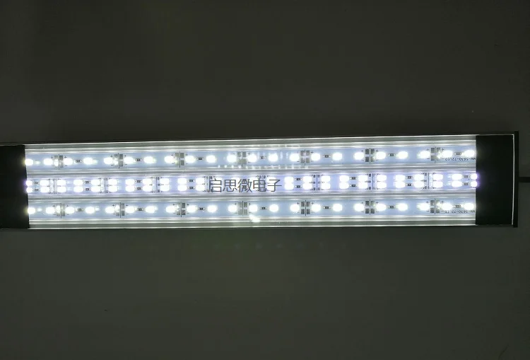 Светодиодная лампа для аквариума aquario с регулируемой яркостью 4 ряда|aquarium lighting for