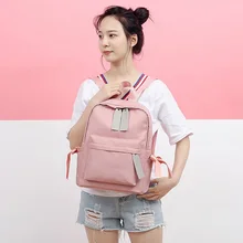 Fashion Women Backpack Waterproof Canvas Travel Backpack Female School Bag For Teenagers Girl Shoulder Bag Bagpack Rucksack 2019 Fashion Women Backpack Waterproof Canvas Travel Backpack Female School Bag For Teenagers Girl Shoulder Bag Bagpack Rucksack 2019