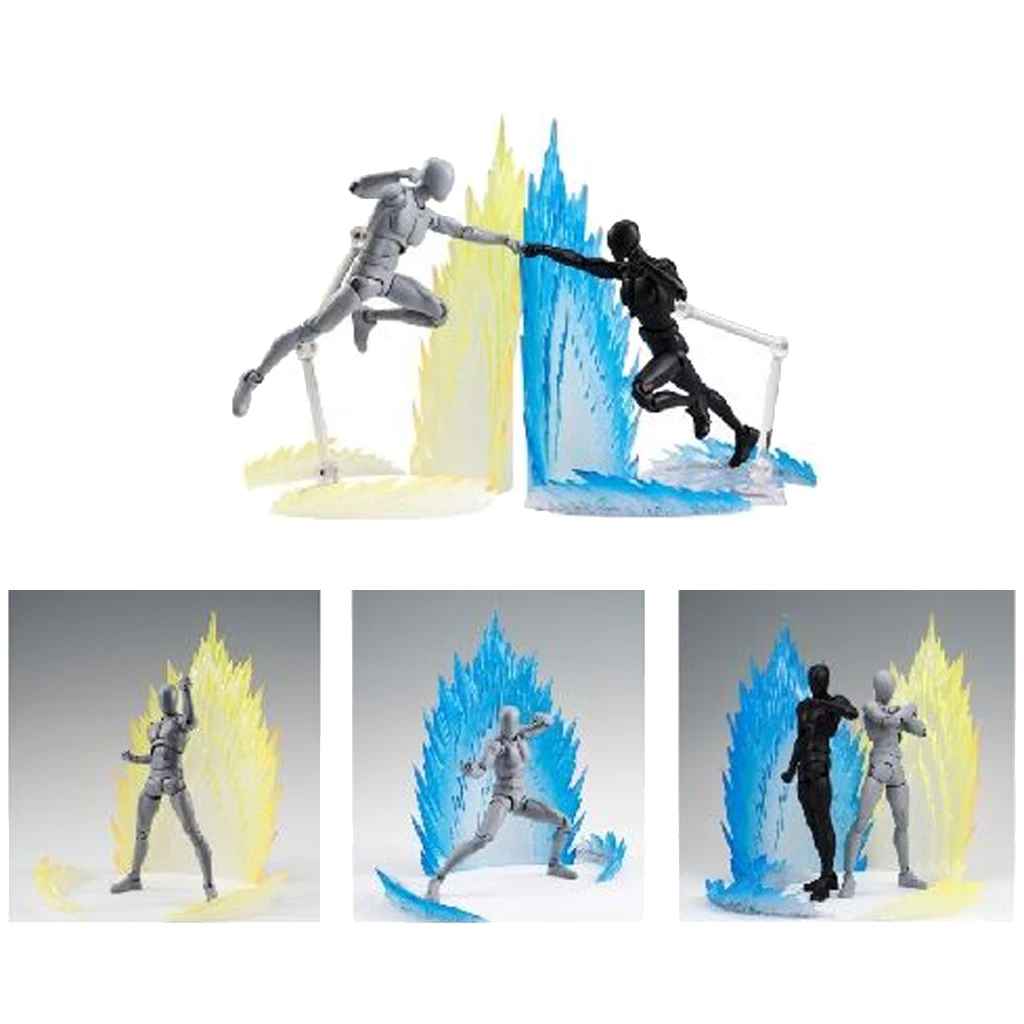 2x Explode Effect Holder Display Stand Plastic for Z S.H.Figuarts Tamashii Action Figure Toy