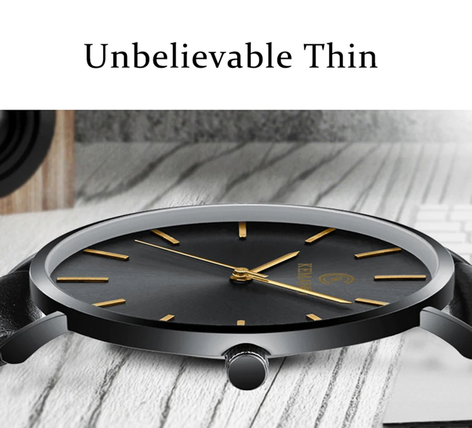 Relogio Masculino Ultra Thin Watches  (4)