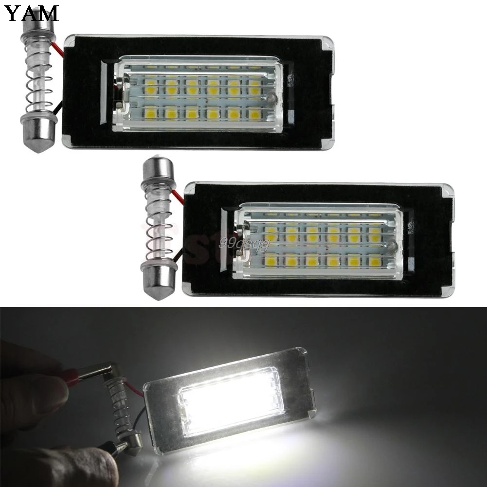 2х 18SMD света номерного знака СИД безошибочную лампы для МИНИОГО Бондаря r56 либо r57 R59 Р58 автомобиля Источник света Drop доставка 2х 18SMD света номерного знака СИД безошибочную лампы для МИНИОГО Бондаря r56 либо r57 R59 Р58 автомобиля Источник света Drop доставка