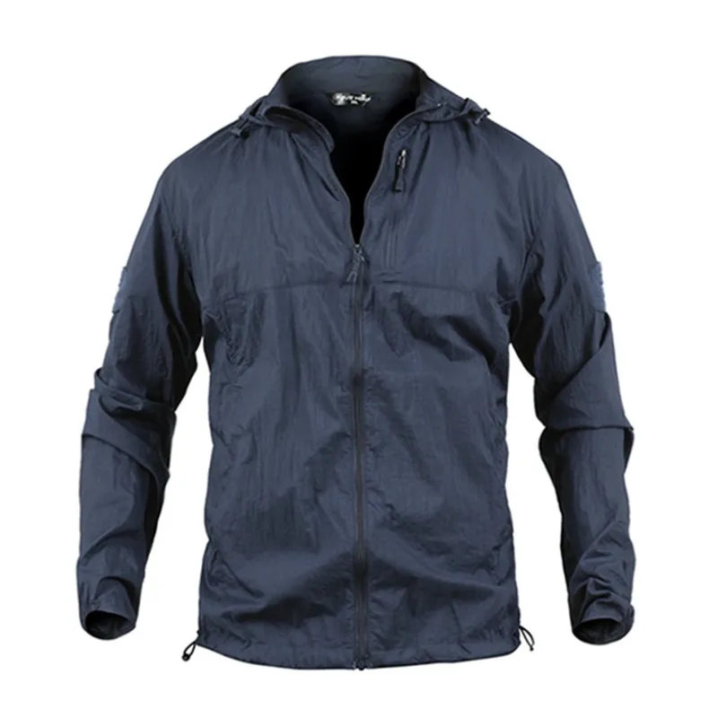 

Lightweight Men Army Jacket Skin Clothing Camouflage Outdoor Windbreaker Breathable Quick-drying Tactical Jacket Hunt Coat