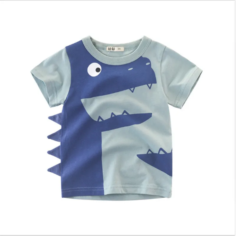 

Children's Summer Tees Tops Animals boys girls T shirts short sleeve fashion 2019 baby boys clothing t shirts kids tees shirts